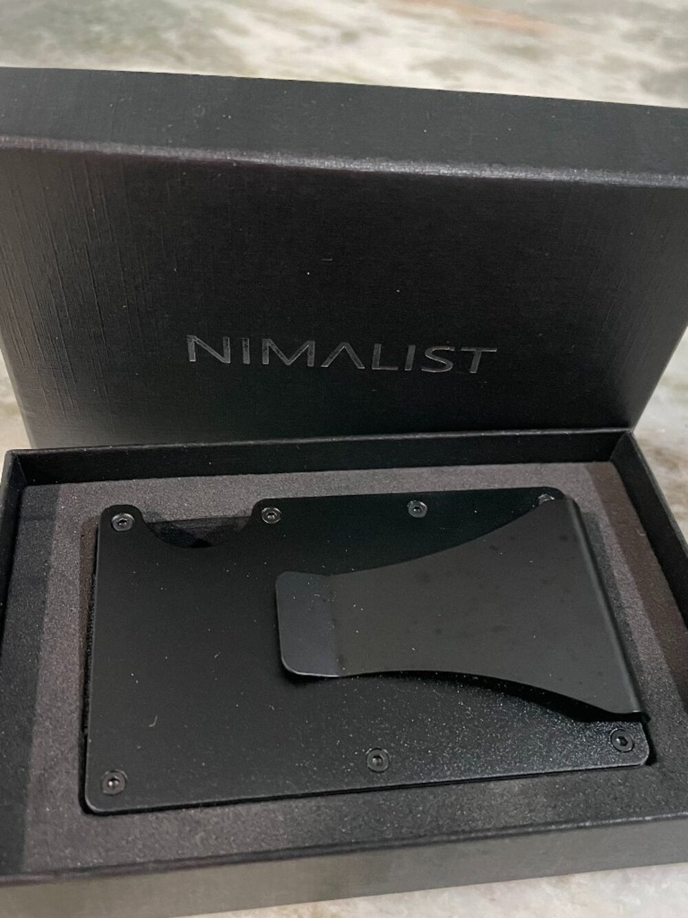 🖤 Slim, Sleek Men’s Wallet — RFID Blocking + Money Clip! 🖤